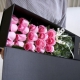 暖暖的爱-19朵苏醒玫瑰，搭配尤加利叶送恋人花盒