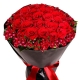 执子之手-33枝红玫瑰，点缀石竹梅恋人花束